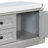 Storage Bench With 2 Drawers And 2 Cabinets-1887939498