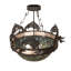Catch of the Day Fishscale 4 - Light Semi Flush Mount-601017207