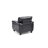 Moran Faux Leather Armchair-207826074