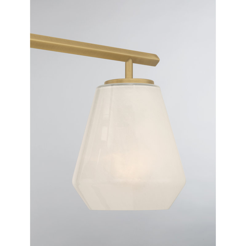 Meuble-lavabo 3 lumières 22,75 po Siena, Laiton, H 8,25 po x l 22,75 po x P 6,75 po, Trois lumières