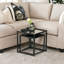 Andrie 2PC Nesting Tables Living Room Furniture
