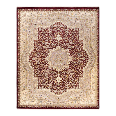 Classic One-of-a-Kind 9' 1" X 12' 3" Hand Knotted Area Rug