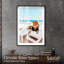 Coastal King Shadowbox Print par Notoriart-116872039-116872038