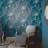 Kaia Blue Flowering Tree Wallpaper