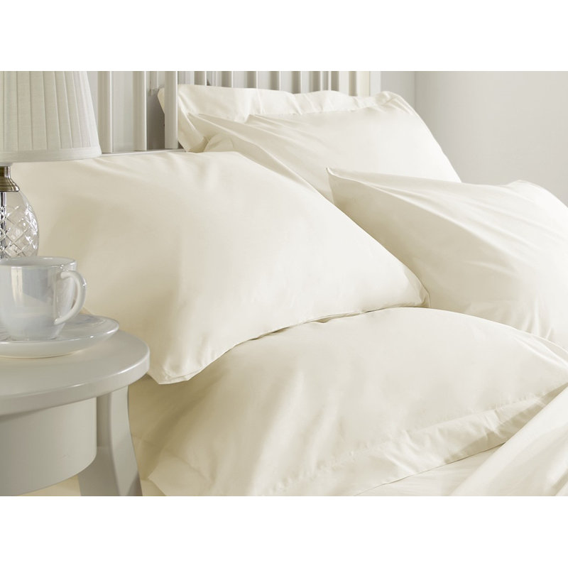 Ringling 100% Cotton Fitted Sheet, Super King (6'), Ivory
