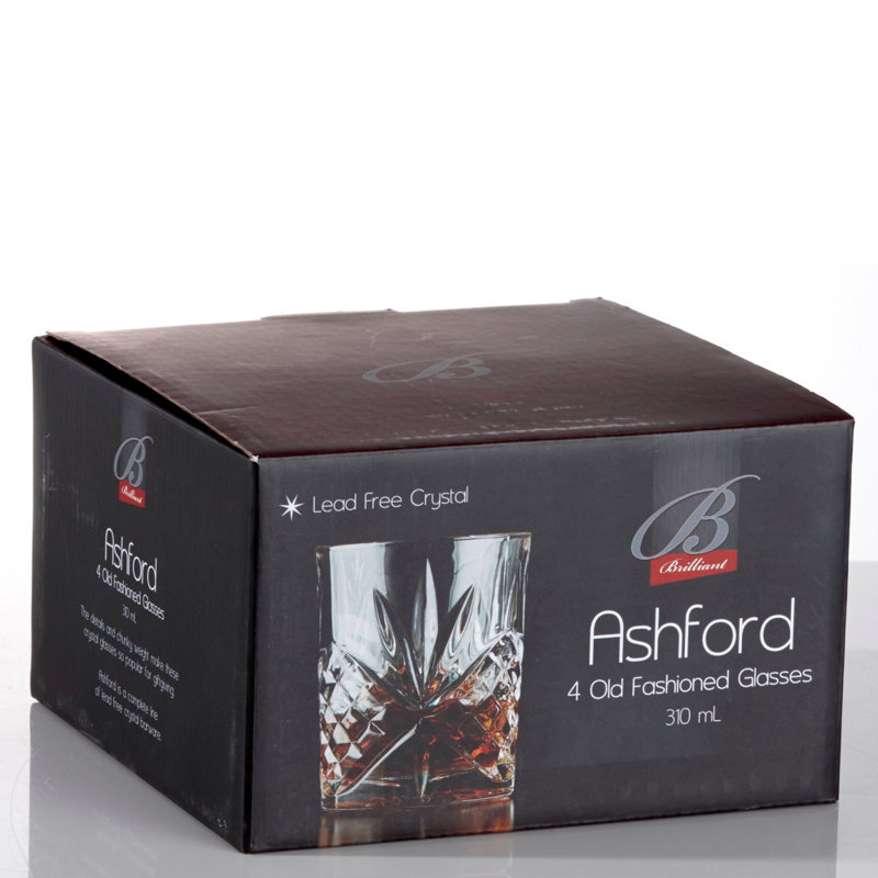 Feaster 310ml Crystal Drinking Glass Set