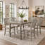 Upholstered Counter Stool with Solid Wood Frame