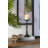Set Of 2 Decorative Black Iron Candle Holder With Spindle Design