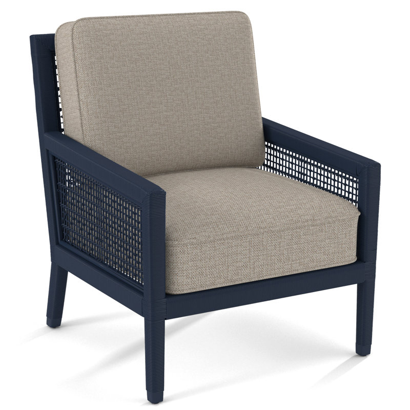 Harper 28" Wide Armchair, Beige Performance Fabric; 0851-73, Pumice