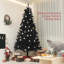 Grand arbre de Noël artificiel à ouverture automatique, arbre de Noël non éclairé avec 1346 branches et base en acier-1781893179