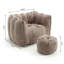 Fauteuil à billes avec repose-pieds Lazy-917072440