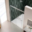 Porte de douche, porte coulissante, avec verre trempé-112518984