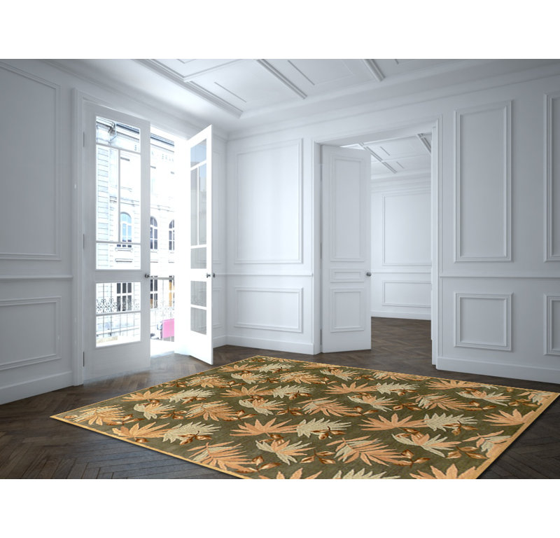 Juliet Wool Floral Indoor Rug, Rectangle 8' x 11'
