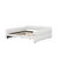 Lit de jour rembourré en laine d'agneau avec ports USB-1222021902