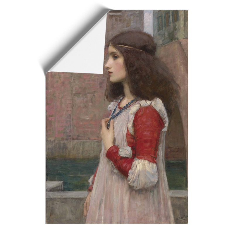 Juliet by John William Waterhouse - Frameless Print, 59cm H x 42cm W x 0.1cm D