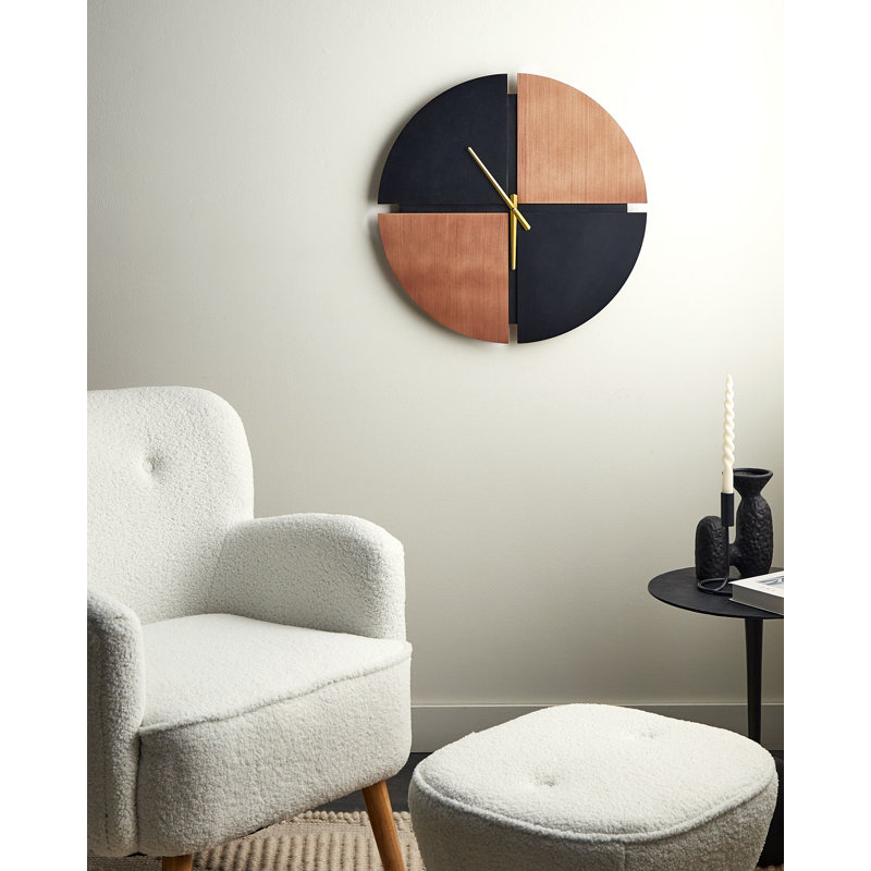 Nohlan Manufactured Wood Wall Clock