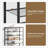 8-Tier Metal Mesh Shoe Rack Organizer With Adjustable Shelves, Sturdy Industrial Design For Entryway, Closet, And Dorm Room Storage