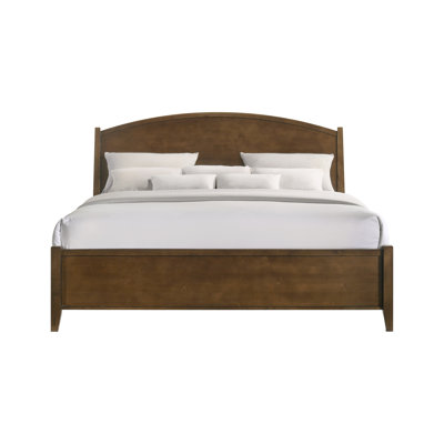 Andover King Arch Bed In Walnut
