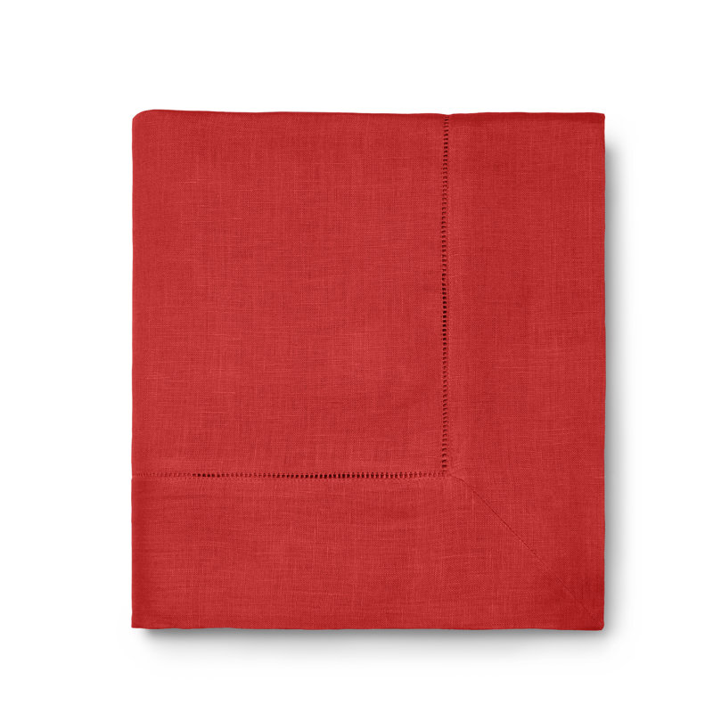 Festival Handmade Tablecloth, Red, 140" x 66"