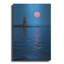 «Full Moon Over Whaleback Light» par Rick Berk, art mural en métal-472016078