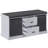 Rathdowney White Shoe Storage Bench with Wooden Frame, 2 Drawers, Foldable Baskets, and Comfortable Gray Cushion for Entryway, Hallway, or Bedroom Organization