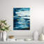 Light Poles In Fog Painting by Samuel Kane-25820599-25820596