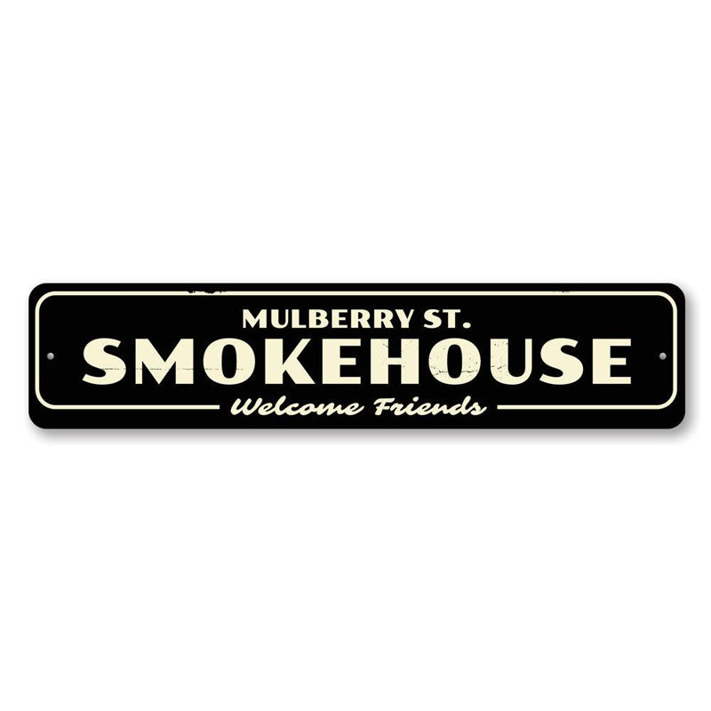 Plaque en aluminium fumée personnalisée, H 6 po x l 24 po x P 0,063 po