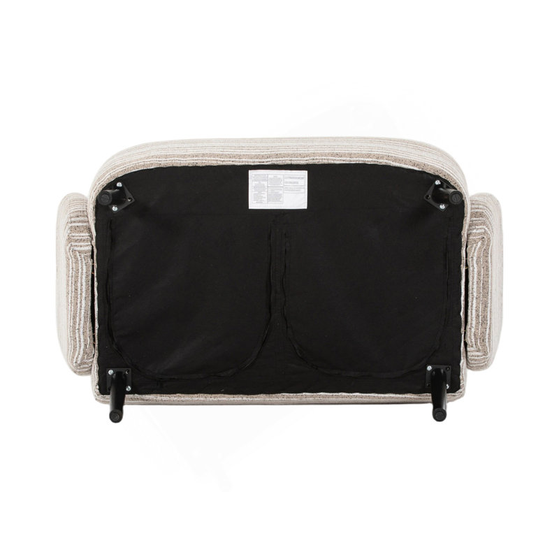 Canapé à deux places de style moderne avec accoudoirs ultra-confortables, coussins d'accoudoir et rangement Pocke, canapé à deux places profonds, canapé moderne confortable pour chambre à coucher, petits espaces, appartements et autres