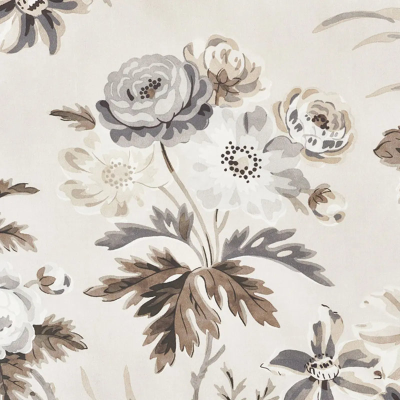 Tissu Cecil Chintz, Grisaille