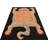 Rug & Kilim’S Tiger Skin Rug In Black With Rust, Gray And Red Pictorial