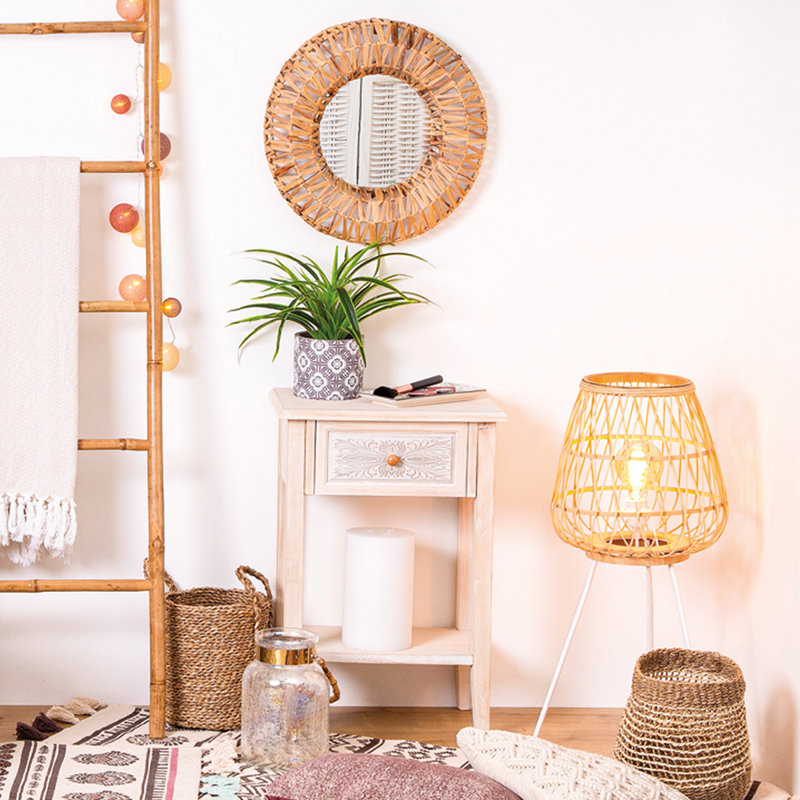 Nakamura 45 cm W Bedside Table