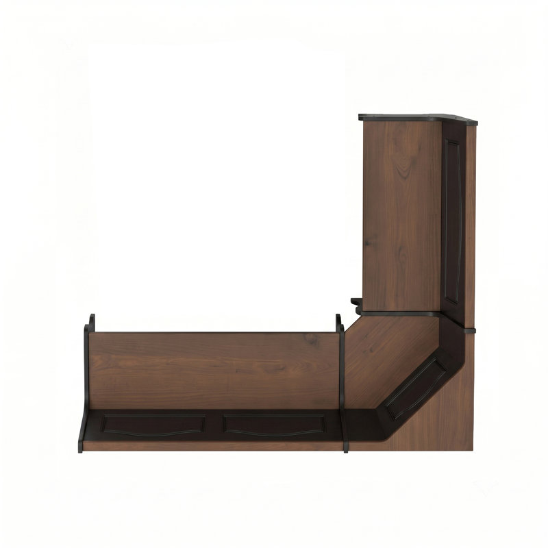 Coin Chelsea Black et Pecan, Noir et pacane
