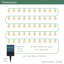 1085cm Solar Powered 60 - Bulb Mini String Light (End to End Connectable)-68333502