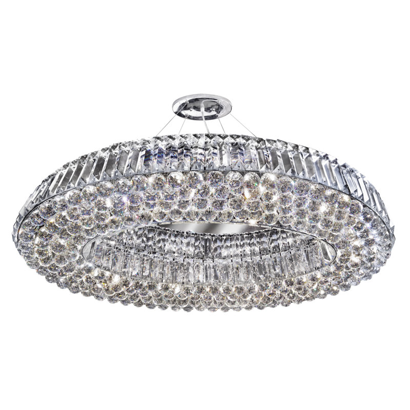 Amir Crystal Semi Flush Mount