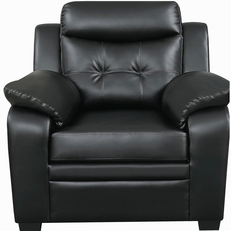 Fauteuil d'appoint rembourré et rembourré Winchell