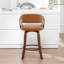 Tabouret de comptoir pivotant Ayala-2129579157