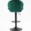 2 chaises de bar ajustables avec dossier et repose-pieds, hauteur comptoir, pour pub, cuisine ou bar.