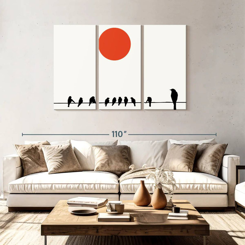 Sit And Wait, 48" H x 74" W