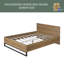 Structure de lit en bois d'ingénierie-436610588