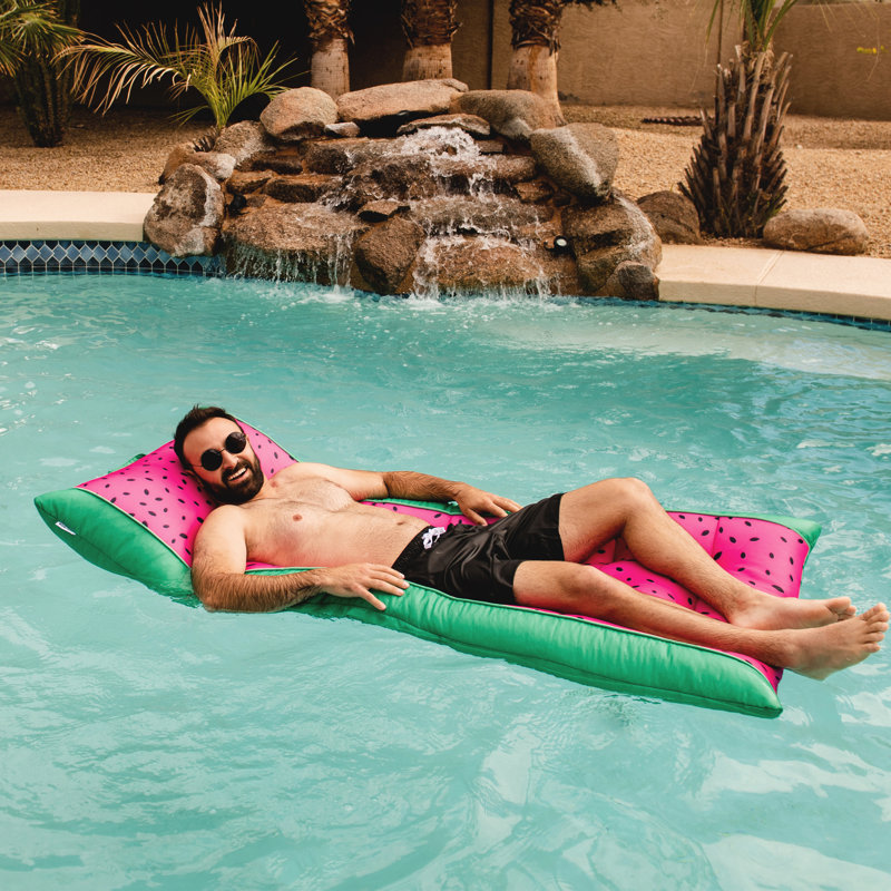Flotteur et chaise longue Big Joe Kona, Vert melon d'été
