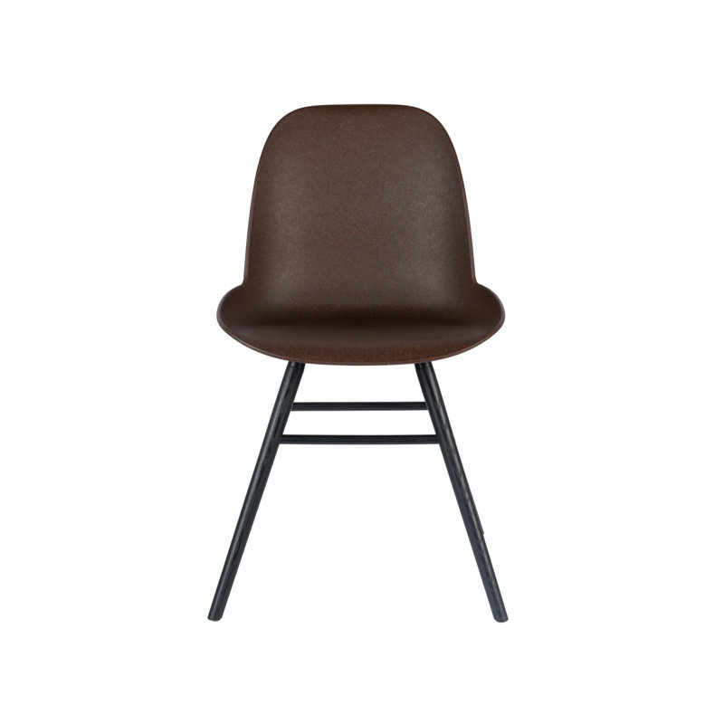 Chaise d'appoint en cuir Albert Kuip