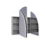 Recessed Framed 3 Doors Medicine Cabinet with 3 shelves-1682889141