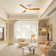 Karlena 48'' 3 - Blade Flush Mount Dimmable Ceiling Fan With Led Lights and Remote Control