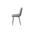 Huetter aspen 1000mm oak foiled round table & 4 fabric chair Set-1948480306-1966918894
