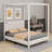 Hokuto Upholstered Canopy Bed-1043321690-1043321688