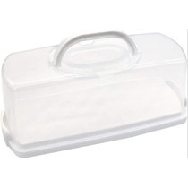 Transparent Plastic Toast Bread Storage Box, Food Storage