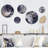 Purple and Exploring the Language of Painting III - Abstract Metal Wall Décor