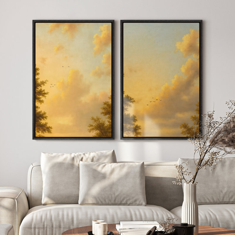 Art mural encadré sur toile, rétro muraux abstraits pour chambre à coucher, Noir, H 36 po x l 24 po