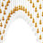 Arched Beaded Doorway Curtain