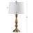 Belville Edgartown 29" Gold Table Lamp Set